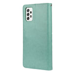 Custodia per telefono in pelle a vibrazione orizzontale con motivo floreale a farfalla con slot per schede e supporto, For Samsung Galaxy A33 5G, For Samsung Galaxy A53 5G, For Xiaomi Redmi Note 11 Pro