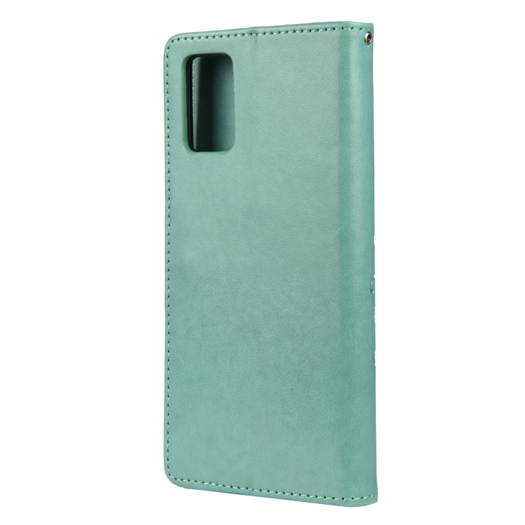 Custodia per telefono in pelle a vibrazione orizzontale con motivo floreale a farfalla con slot per schede e supporto, For Xiaomi Redmi Note 11
