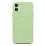 Custodia in silicone liquido MagSafe per iPhone 12