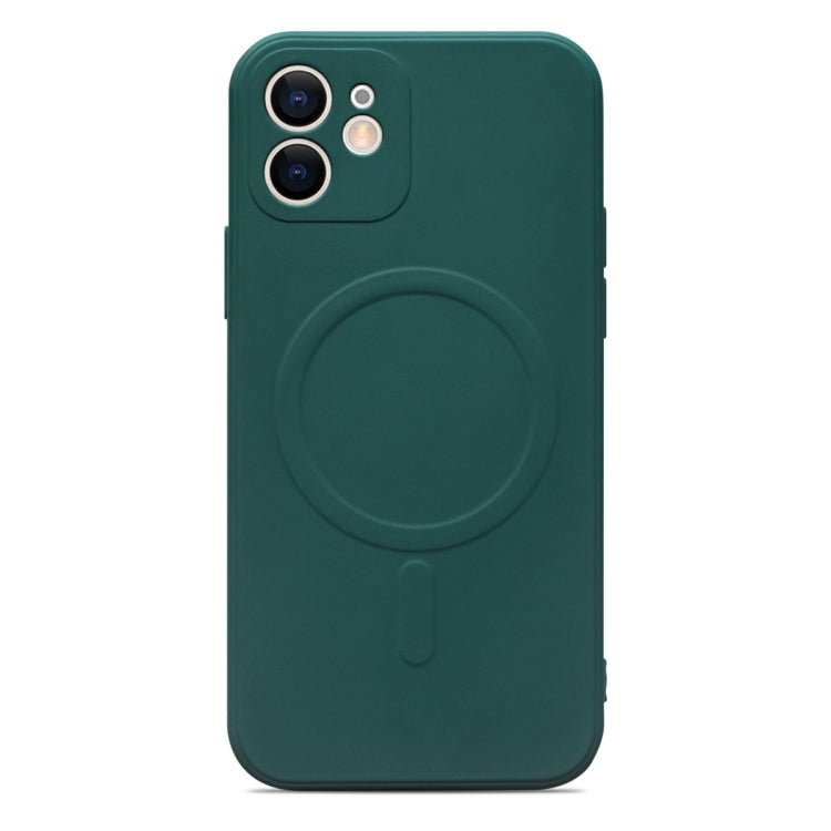 Custodia in silicone liquido MagSafe per iPhone 12