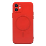 Custodia in silicone liquido MagSafe per iPhone 12