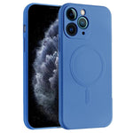 Custodia in silicone liquido con MagSafe per iPhone 11