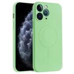 Custodia silicone liquido MagSafe per iPhone 11 Pro Max