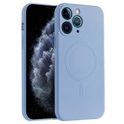 Custodia per telefono Magsafe a copertura totale in silicone liquido, For iPhone 11 Pro Max