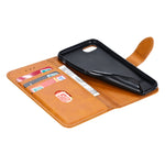 Custodia portafoglio in pelle magnetica per iPhone