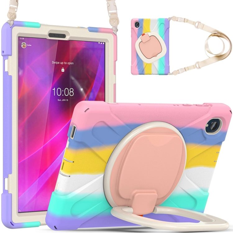 Custodia protettiva per tablet in silicone + PC, For Lenovo Tab K10 / M10 Plus