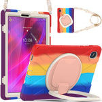 Custodia protettiva per tablet in silicone + PC, For Lenovo Tab K10 / M10 Plus