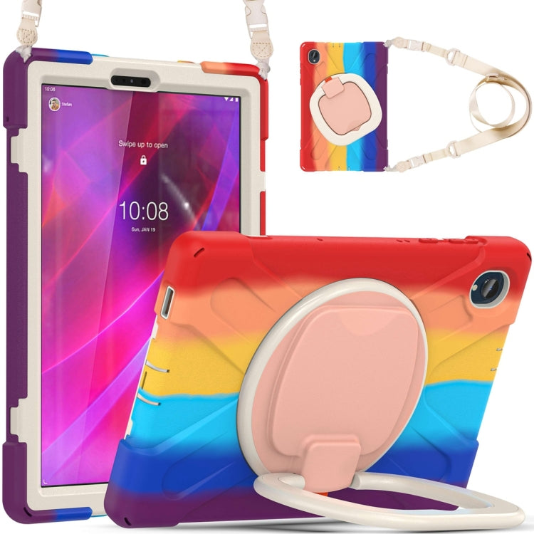 Custodia protettiva per tablet in silicone + PC, For Lenovo Tab K10 / M10 Plus
