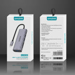 Docking station USB-C con 3 porte USB e lettore SD/TF