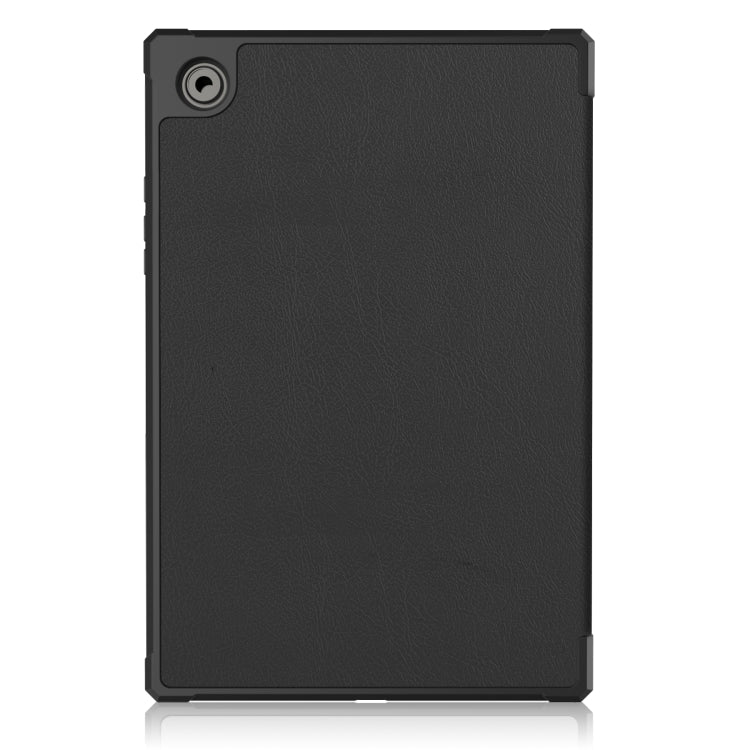 Custodia per tablet in pelle con supporto a 3 pieghe, For Samsung Galaxy Tab A8 2021 SM-X205