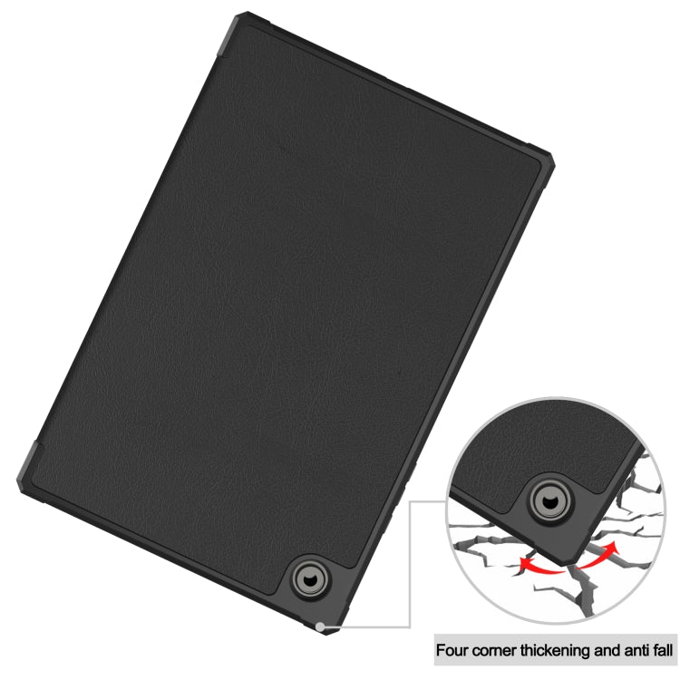 Custodia per tablet in pelle con supporto a 3 pieghe, For Samsung Galaxy Tab A8 2021 SM-X205