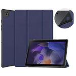 Custodia per tablet in pelle con supporto a 3 pieghe, For Samsung Galaxy Tab A8 2021 SM-X205