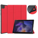 Custodia per tablet in pelle con supporto a 3 pieghe, For Samsung Galaxy Tab A8 2021 SM-X205