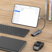 amalink 95122D Tipo-C / USB-C a RJ45 + 2 porte USB + HUB multifunzione PD 3.0, 95122D