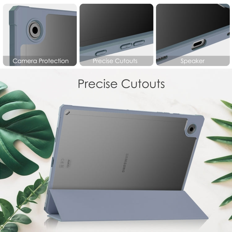 Custodia per tablet in pelle Smart in acrilico, For Samsung Galaxy Tab A8 2021 SM-X205