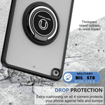 Custodia tablet con supporto ad anello per iPad 10.2 e 10.5