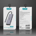 Hub USB-C con doppio HDMI 4K 30Hz e 2 porte USB
