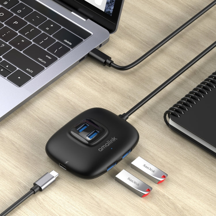 amalink UC310 Hub USB-C 4 porte USB 3.0