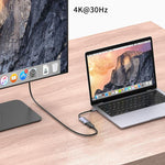 Adattatore USB-C a HDMI 4K 30Hz in lega di alluminio