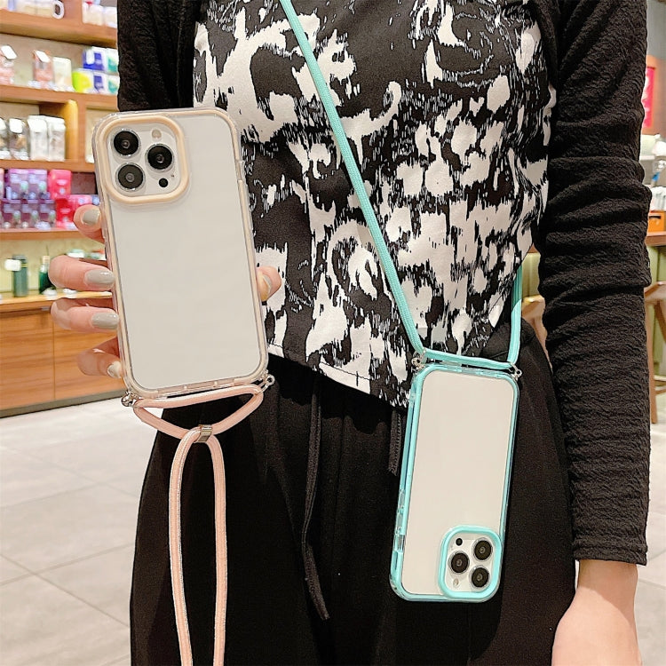Custodia trasparente TPU + PC per iPhone 13