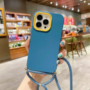 Custodia per telefono 3 in 1 PC + TPU tinta unita, For iPhone 13 mini, For iPhone 13, For iPhone 13 Pro, For iPhone 13 Pro Max