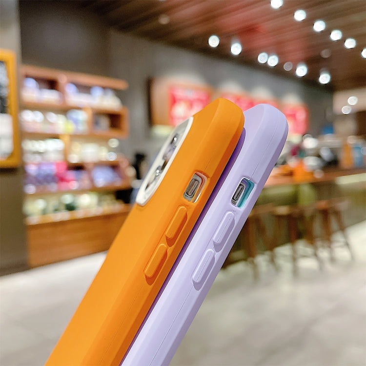 Custodia TPU e PC tinta unita per iPhone 13 mini