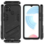 Punk Armor 2 in 1 Custodia antiurto per PC + TPU, For Realme C21Y