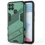 Punk Armor 2 in 1 Custodia antiurto per PC + TPU, For Realme C21Y