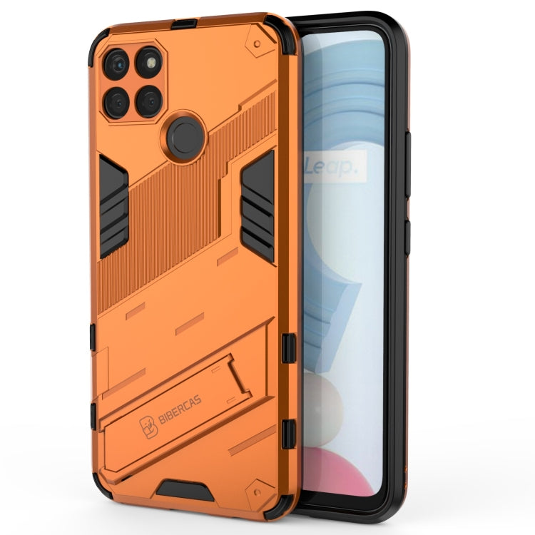 Punk Armor 2 in 1 Custodia antiurto per PC + TPU, For Realme C21Y