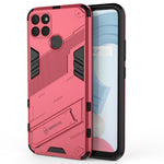 Punk Armor 2 in 1 Custodia antiurto per PC + TPU, For Realme C21Y