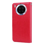 Custodia per telefono in pelle goffrata rosa, For Honor 50 Lite, For Honor 50, For Xiaomi 11T, For Xiaomi Redmi Note 11T 5G / Poco M4 Pro 5G