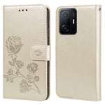 Custodia per telefono in pelle goffrata rosa, For Honor 50 Lite, For Honor 50, For Xiaomi 11T, For Xiaomi Redmi Note 11T 5G / Poco M4 Pro 5G