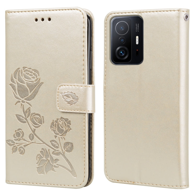Custodia per telefono in pelle goffrata rosa, For Honor 50 Lite, For Honor 50, For Xiaomi 11T, For Xiaomi Redmi Note 11T 5G / Poco M4 Pro 5G