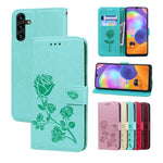 Custodia per telefono in pelle goffrata rosa, For Xiaomi Redmi Note 11 Pro+ 5G, For Samsung Galaxy A13 5G, For Samsung Galaxy A22 4G, For Samsung Galaxy A22 5G