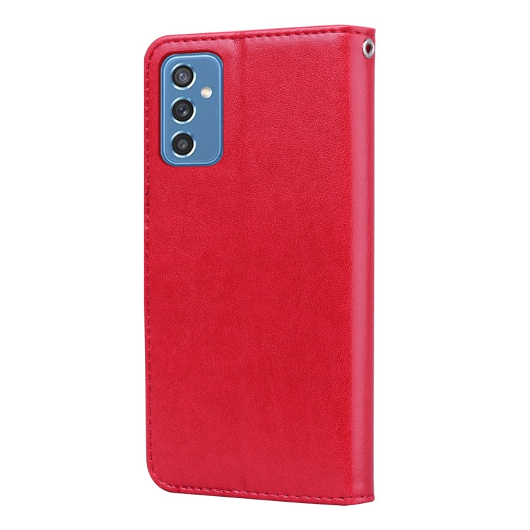 Custodia per telefono in pelle goffrata rosa, For Samsung Galaxy M52 5G, For Samsung Galaxy S22 5G, For Samsung Galaxy S22+ 5G, For Samsung Galaxy S22 Ultra 5G