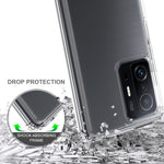 TPU antiurto antigraffio + custodia protettiva in acrilico, For Xiaomi Redmi 10 4G / Note 11 4G International Version, For Xiaomi Mi 11T / 11T Pro