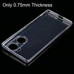 Custodia morbida per telefono in TPU trasparente ultrasottile da 0,75 mm, For Honor 60, For Honor 60 Pro, For OPPO Reno7 5G, For OPPO Reno7 Pro 5G, For Sony Xperia Pro-I