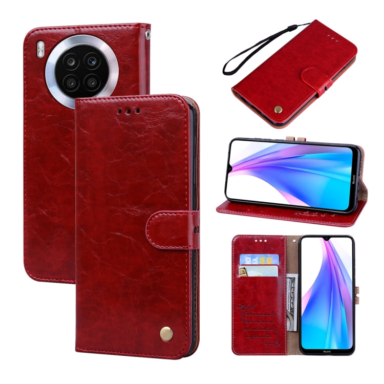 Custodia per telefono in pelle con texture in cera d'olio, For Honor 50 Lite, For Honor 50, For Samsung Galaxy A13 5G, For Samsung Galaxy A22 4G, For Samsung Galaxy A22 5G, For Samsung Galaxy M52 5G