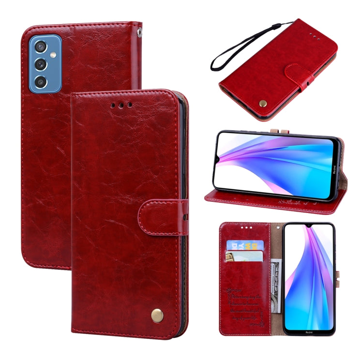 Custodia per telefono in pelle con texture in cera d'olio, For Honor 50 Lite, For Honor 50, For Samsung Galaxy A13 5G, For Samsung Galaxy A22 4G, For Samsung Galaxy A22 5G, For Samsung Galaxy M52 5G