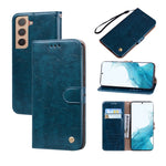 Custodia per telefono in pelle con texture in cera d'olio, For Samsung Galaxy S22 5G, For Samsung Galaxy S22+ 5G, For Samsung Galaxy S22 Ultra 5G, For Samsung Galaxy A02s, For Xiaomi Mi 11T, For Xiaomi Poco M4 Pro 5G / Redmi Note 11T 5G