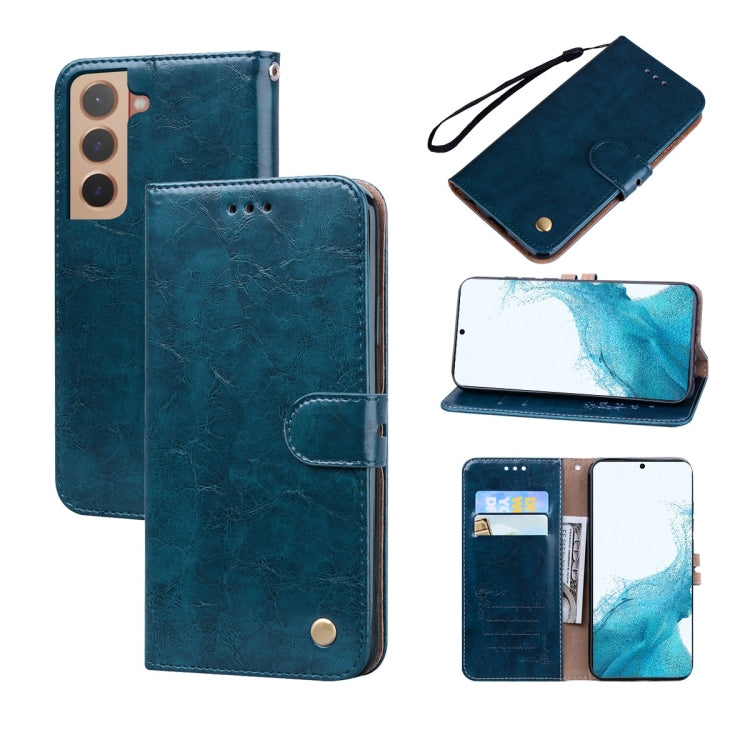 Custodia per telefono in pelle con texture in cera d'olio, For Samsung Galaxy S22 5G, For Samsung Galaxy S22+ 5G, For Samsung Galaxy S22 Ultra 5G, For Samsung Galaxy A02s, For Xiaomi Mi 11T, For Xiaomi Poco M4 Pro 5G / Redmi Note 11T 5G