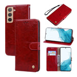 Custodia per telefono in pelle con texture in cera d'olio, For Samsung Galaxy S22 5G, For Samsung Galaxy S22+ 5G, For Samsung Galaxy S22 Ultra 5G, For Samsung Galaxy A02s, For Xiaomi Mi 11T, For Xiaomi Poco M4 Pro 5G / Redmi Note 11T 5G