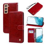 Custodia per telefono in pelle con texture in cera d'olio, For Samsung Galaxy S22 5G, For Samsung Galaxy S22+ 5G, For Samsung Galaxy S22 Ultra 5G, For Samsung Galaxy A02s, For Xiaomi Mi 11T, For Xiaomi Poco M4 Pro 5G / Redmi Note 11T 5G