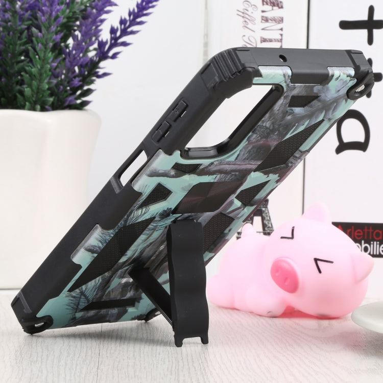 Camouflage Armor TPU antiurto + custodia protettiva magnetica per PC con supporto, For Samsung Galaxy A13 5G, For Samsung Galaxy S22 5G, For Xiaomi Mi 11T / 11T Pro, For Samsung Galaxy S22+ 5G