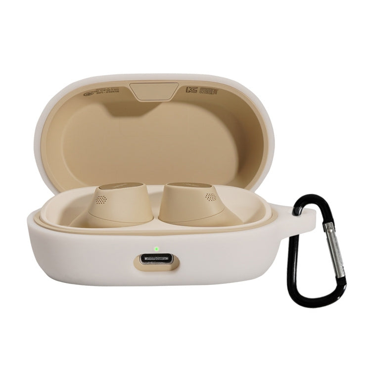 Custodia protettiva per auricolari in silicone con gancio, For Jabra Elite 7 Pro