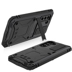 R-JUST Robusta custodia per telefono con supporto, For Samsung Galaxy S21 FE