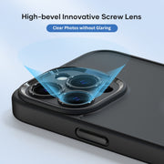 ROCK U-shield Custodia per telefono PC + TPU simile alla pelle, For iPhone 13, For iPhone 13 Pro, For iPhone 13 Pro Max