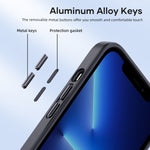 Custodia TPU effetto pelle per iPhone 13 Pro