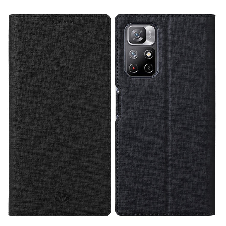 Custodia per telefono in pelle con vibrazione magnetica antiurto serie ViLi DMX, For Xiaomi Redmi Note 11, For Xiaomi Redmi Note 11 Pro