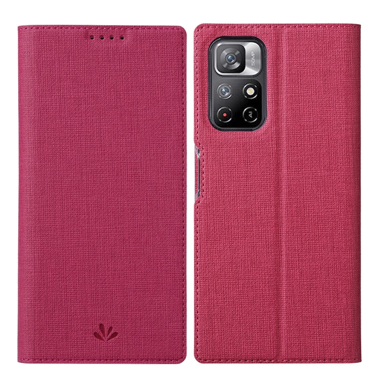 Custodia per telefono in pelle con vibrazione magnetica antiurto serie ViLi DMX, For Xiaomi Redmi Note 11, For Xiaomi Redmi Note 11 Pro